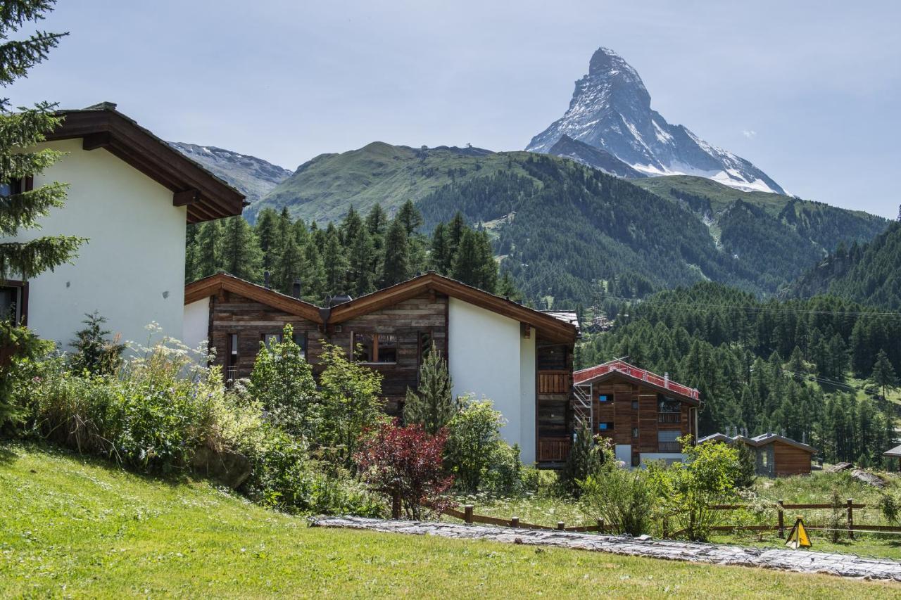 Ferienhaus Casa Luna Цермат Екстериор снимка